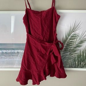 Princess Polly Wrap Mini Dress